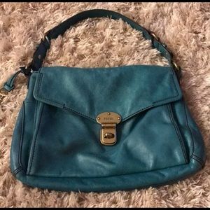 NEW LISTING: Fossil Purse Beautiful Turquoise